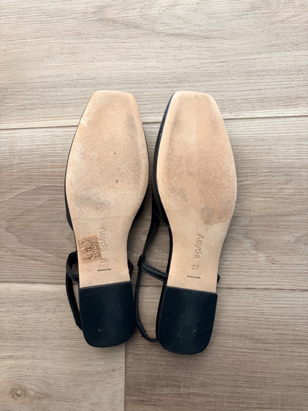 Aeyde | Black Slingback flat | Size 38 (8) - Picture 5 of 5
